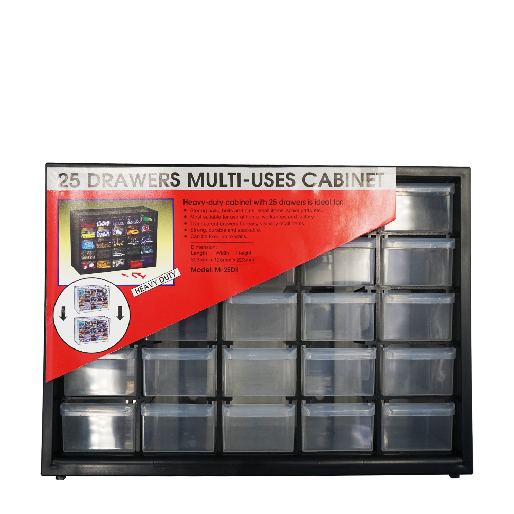 25 DRAWER PVC CABINET ์no.M-25D